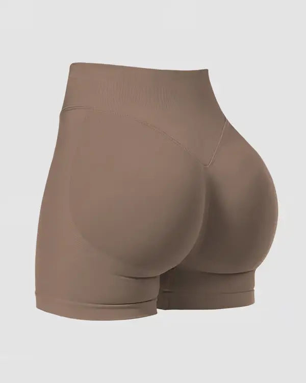 Shorts Deportivos de Cintura Alta con Control de Abdomen ➕ Envío Gratis