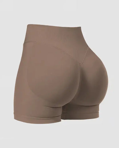 Shorts Deportivos de Cintura Alta con Control de Abdomen ➕ Envío Gratis