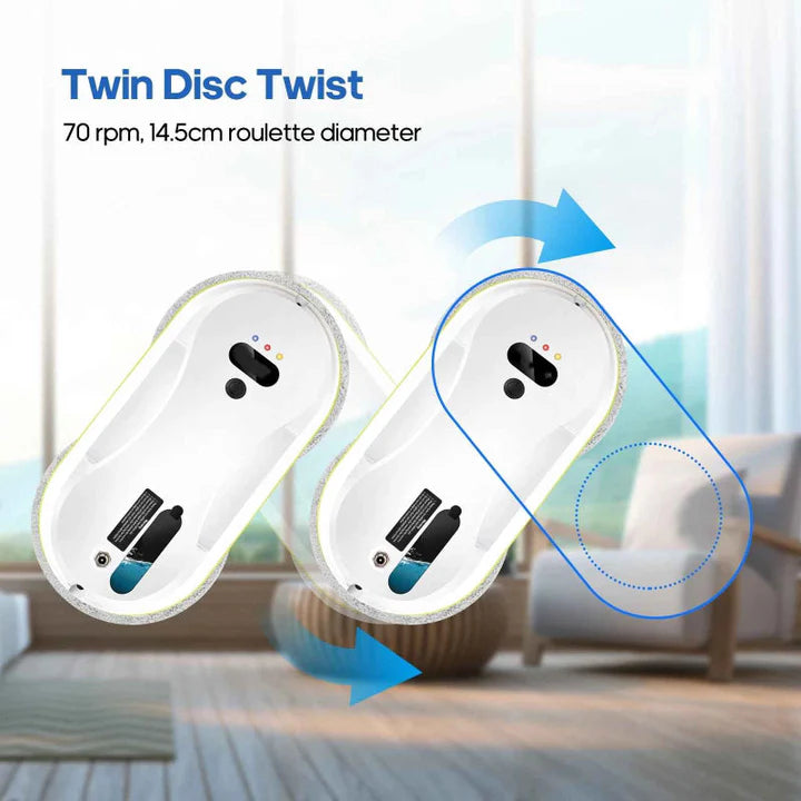 POTENTE ROBOT LIMPIACRISTALES CON NUEVA TECNOLOGIA ➕ ENVÍO GRATIS