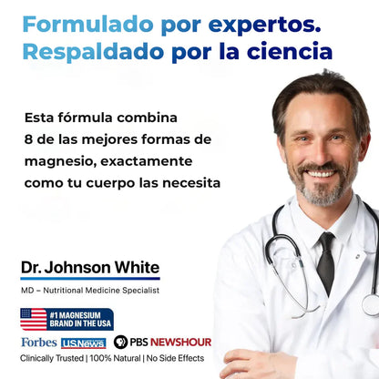 8-in-1 Magnesium Complex ORIGINAL IMPORTADO 🎁 Compra 1 Lleva 2 ➕ Envío Gratis