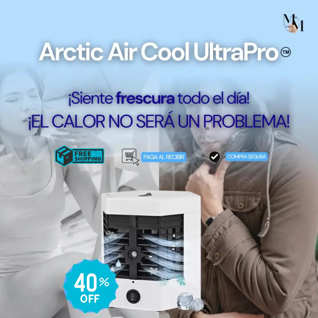 ARCTIC AIR COOL ULTRA PRO™ - SIENTE LA FRESCURA EN CUALQUIER LUGAR