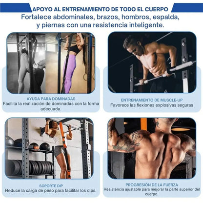🏋️Banda De Asistencia Para Dominadas, oferta especial 🏋️🔥 Gane Fuerza Sin Dolor ➕ Envió Gratis