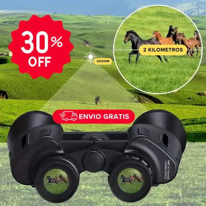 Binoculares Profesionales Bushnell 20x50 ➕ Envío Gratis