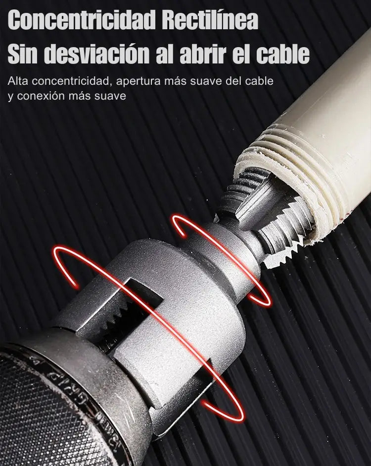 Broca Corona De Metal Universal para PPR, PE, PVC ➕ Envío Gratis