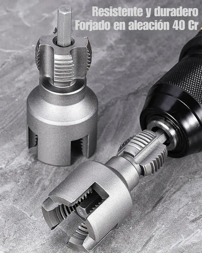 Broca Corona De Metal Universal para PPR, PE, PVC ➕ Envío Gratis