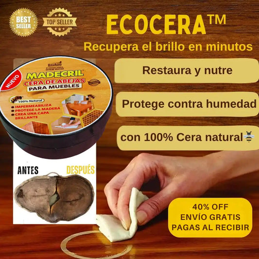 EcoCera de Abejas™ Protege, Recupera, Nutre y Restaura en Minutos ➕ Envío Gratis