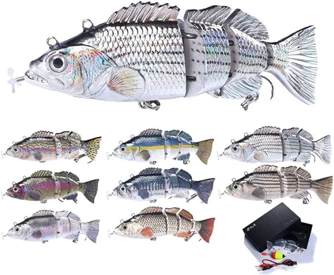 Cebo Robótico | Señuelo De Pesca Electrónico Recargable ➕ Envió Gratis