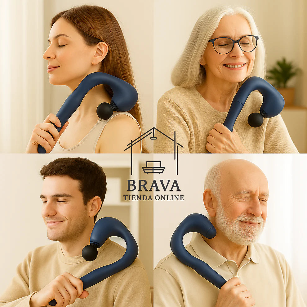 VitaRelax™ Pro - Pistola de Masaje de Precisión Inteligente ➕ Envío Gratis