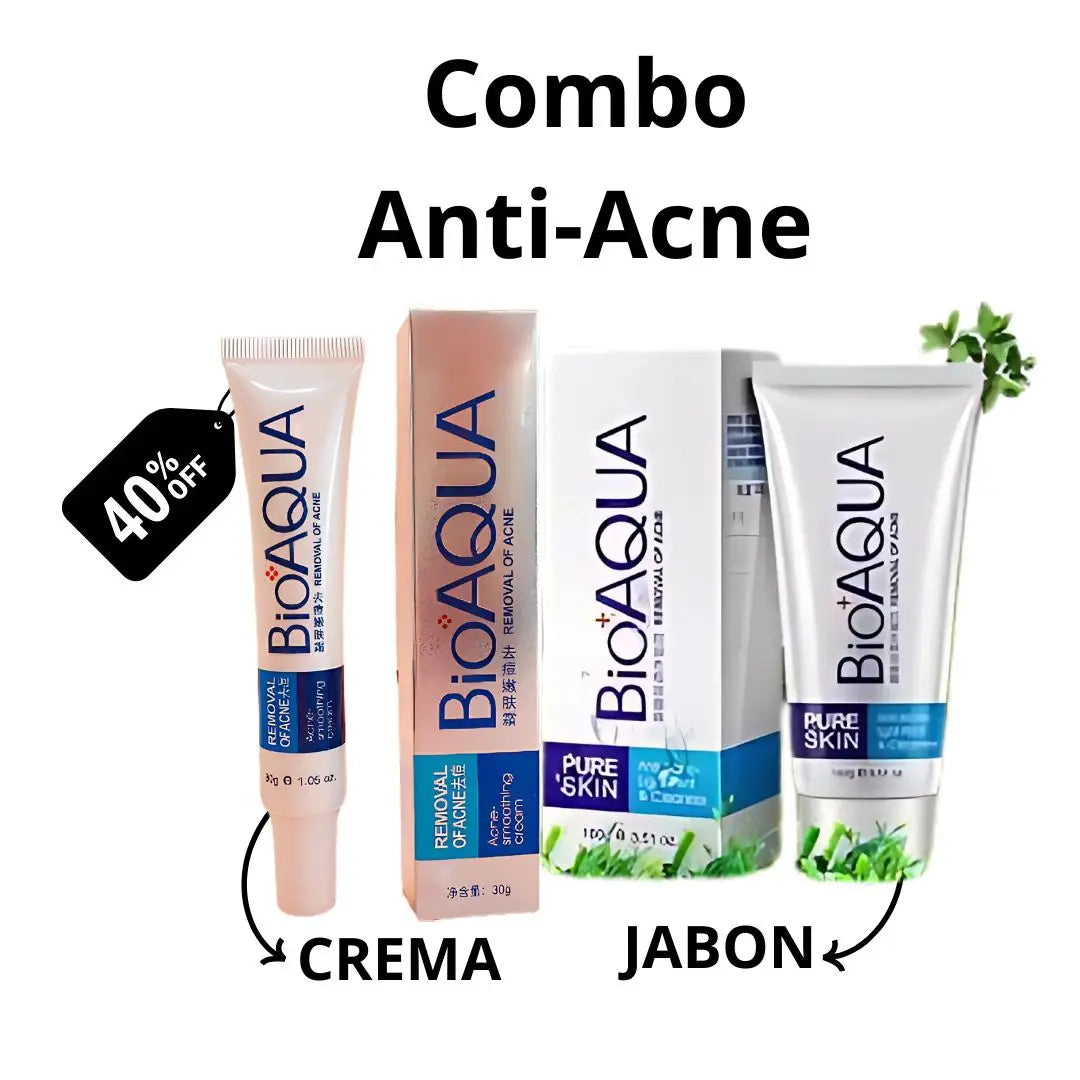 Combo Anti Acné 🎁 Por Tu Compra Recibe un Regalo ➕ Envío Gratis