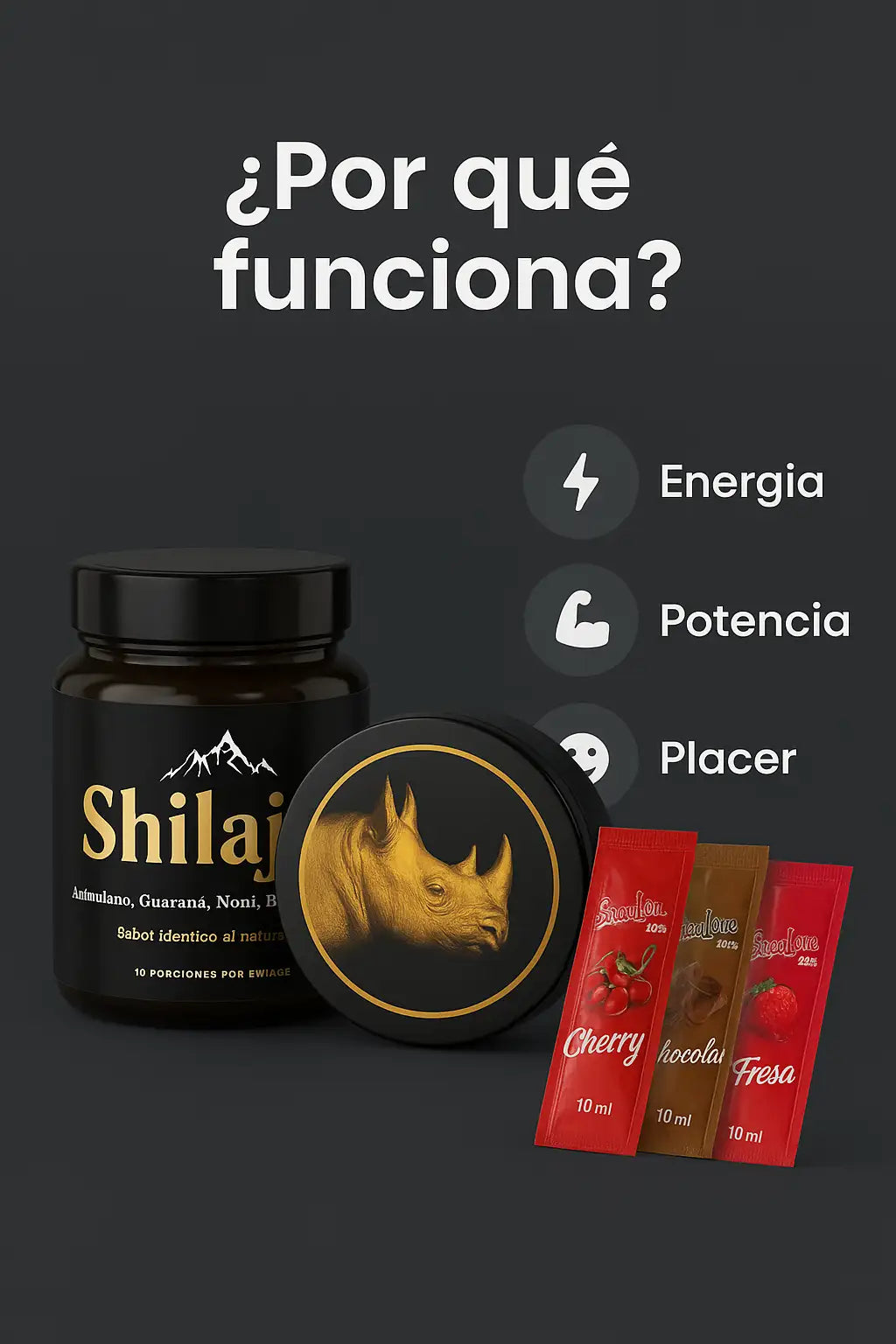 Shilajit Original Potenciado 🎁 Compra el Shilajit y Recibe 2 Regalos ➕ Envío Gratis