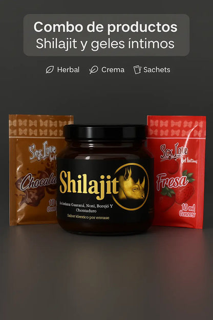 Shilajit Original Potenciado 🎁 Compra el Shilajit y Recibe 2 Regalos ➕ Envío Gratis