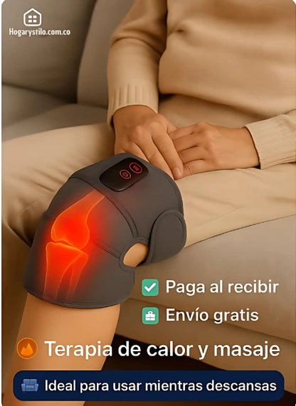 ThermaPulse™ Rodillera Electrica Termica y Masajeadora + Envío Gratis