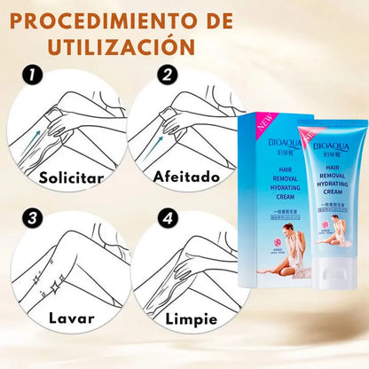 Crema Depilatoria Hidratante ➕ Envío Gratis