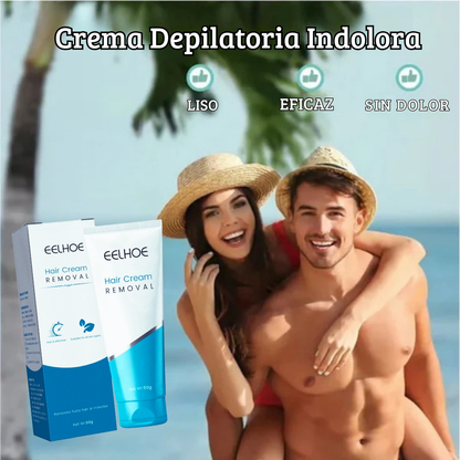 Crema Depilatoria Indolora para Todo el Cuerpo ¡Compra 1 y llévate 1 gratis! ➕ Envío Gratis