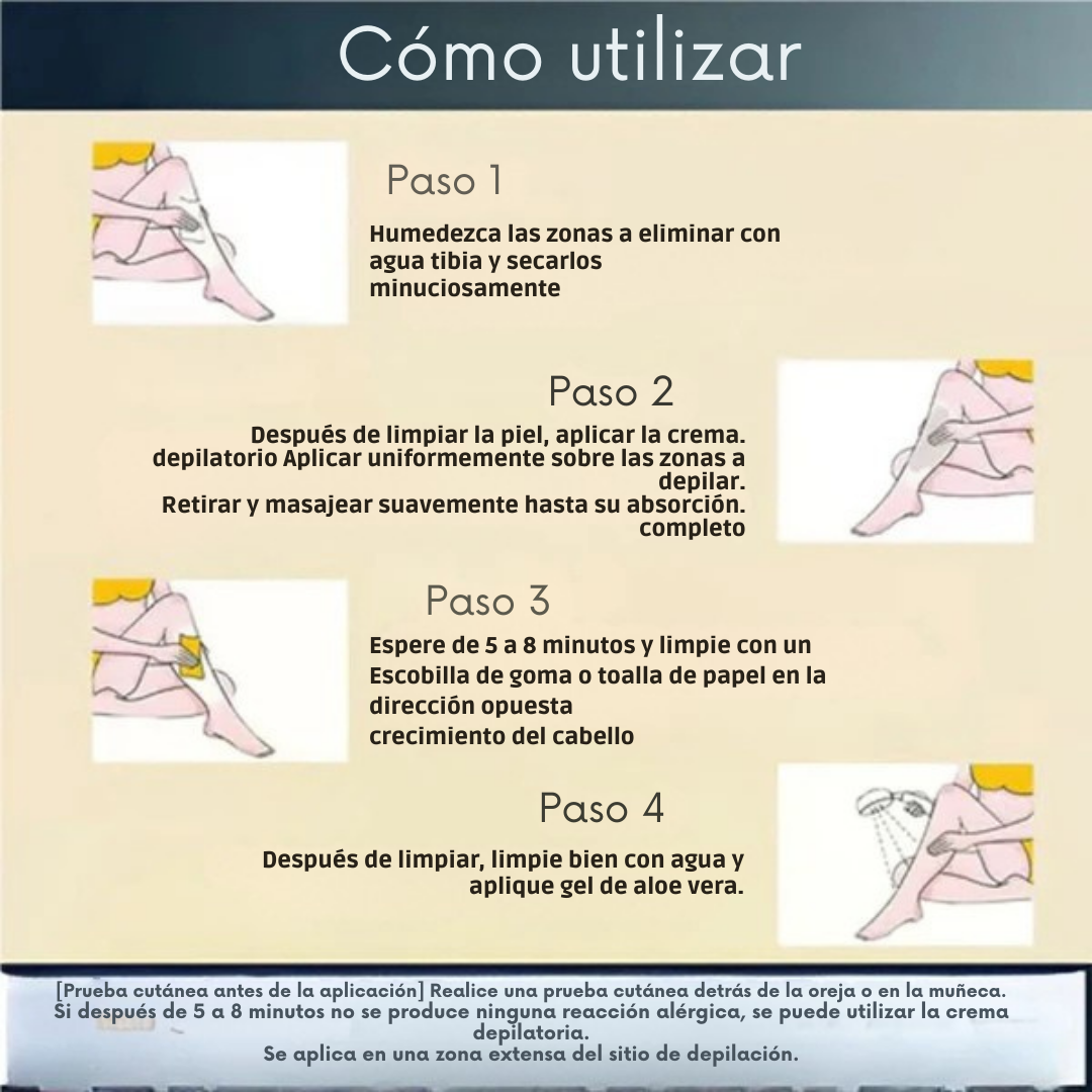 Crema Depilatoria Indolora para Todo el Cuerpo ¡Compra 1 y llévate 1 gratis! ➕ Envío Gratis