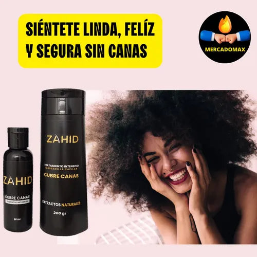 Shampoo Cubre Canas Instantáneo 🎁 Regalos por tu Compra ➕ Envío Gratis