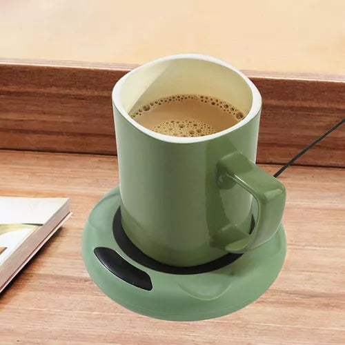 ♨️ Calentador de Bebidas Inteligente – Tu Café Siempre Caliente ☕Envío GRATIS