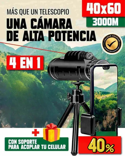 TELESCÓPIO MONOCULAR FALCÓN™ PROFESIONAL ULTRA ZOOM 💪