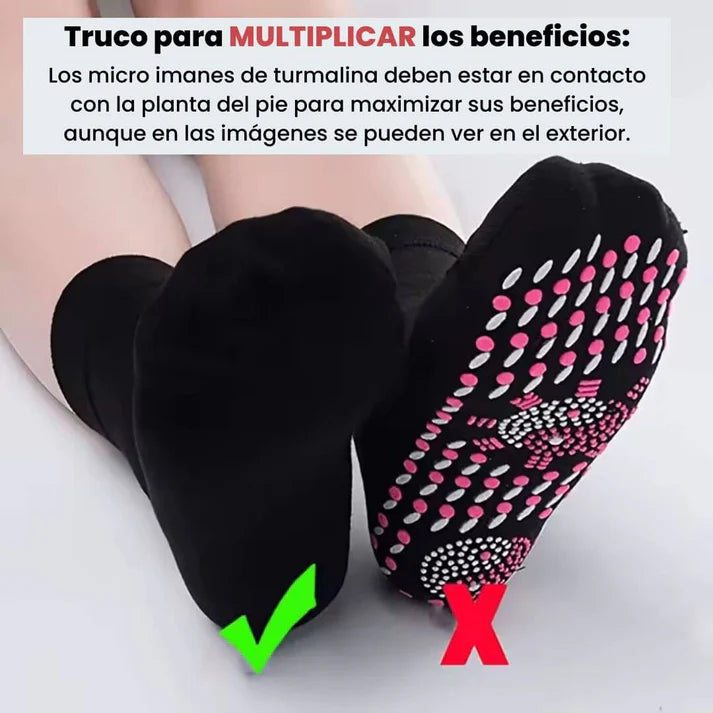 Calcetines de Acupresión Anti-Varices 🔥 Alivio, Comodidad y Bienestar ➕ Envío Gratis