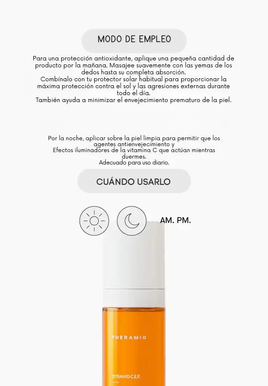 Tratamiento Intensivo Hidratante Facial de Vitamina C ➕ Envío Gratis