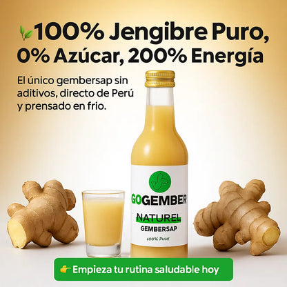 Yengibré™ 100% ZUMO DE JENGIBRE - 0% AZÚCAR