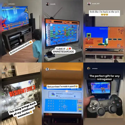 Consola Gamer Retro ➕ 2 Controles y 10.000 Juegos de Regalo 🎁 Envío Gratis