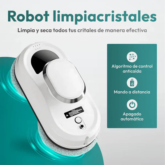 POTENTE ROBOT LIMPIACRISTALES CON NUEVA TECNOLOGIA ➕ ENVÍO GRATIS