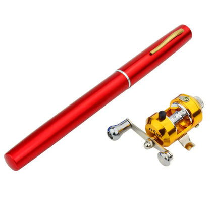 PocketFish™ – ¡Mini caña de pescar Portátil con Carrete! ➕ Envío Gratis