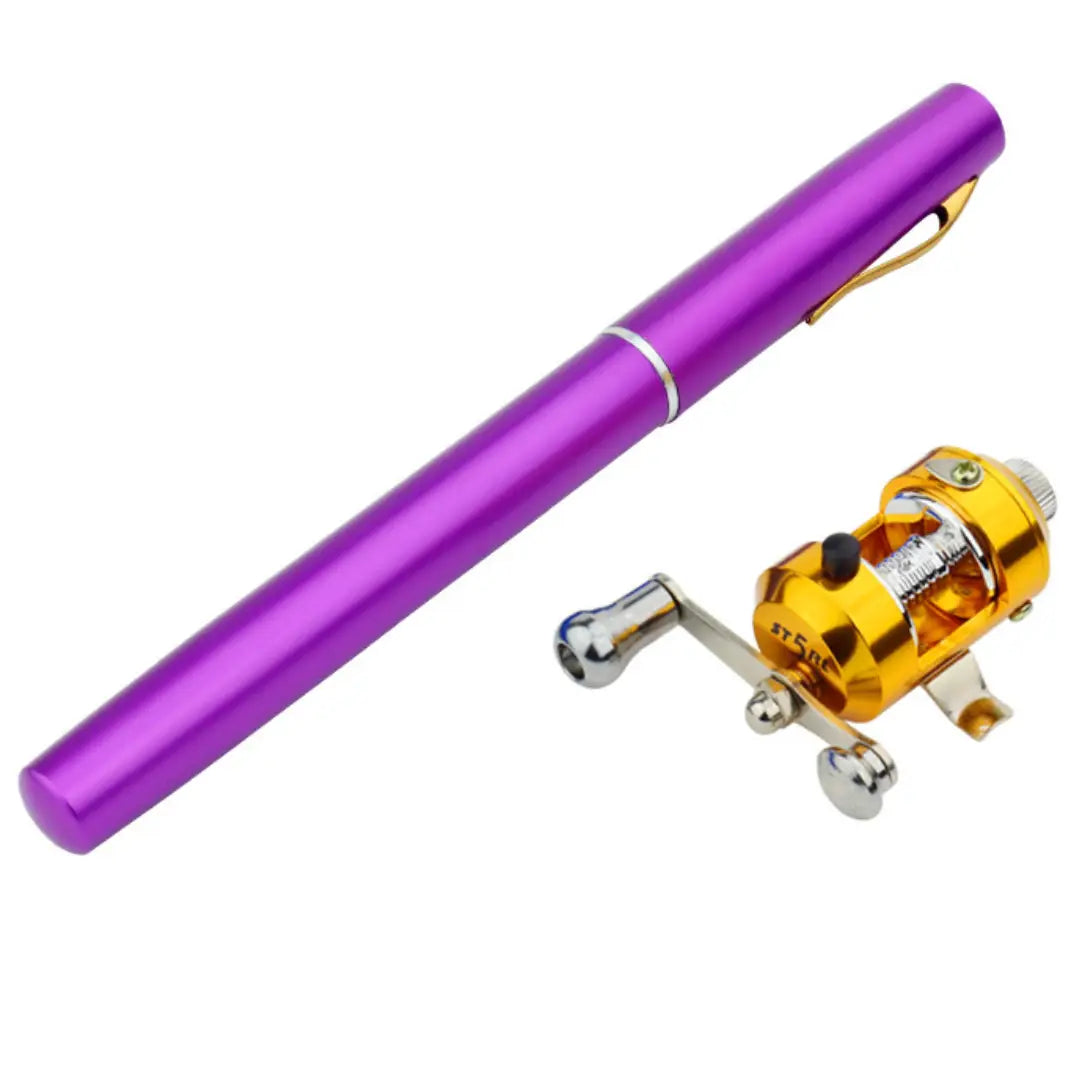 PocketFish™ – ¡Mini caña de pescar Portátil con Carrete! ➕ Envío Gratis