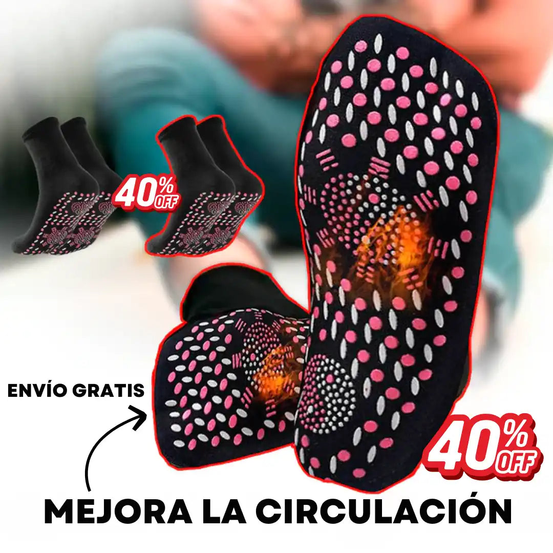 Calcetines de Acupresión Anti-Varices 🔥 Alivio, Comodidad y Bienestar ➕ Envío Gratis