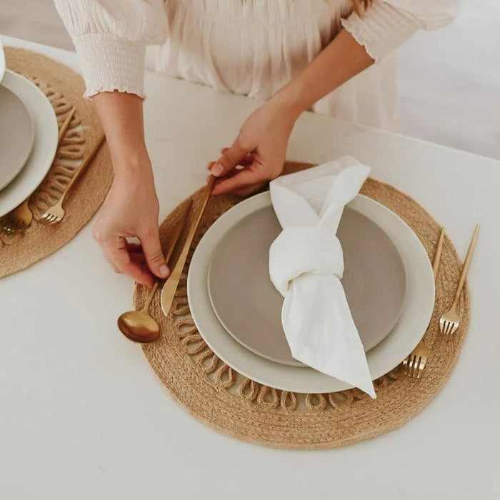 Cubiertos Minimalistas y Elegantes de 24 Piezas ➕ Envío Gratis