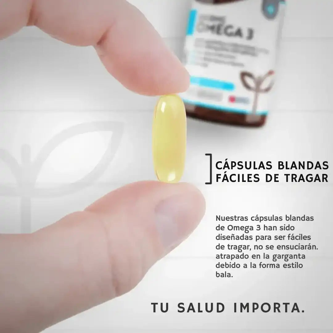 Combo Omega 3 Softgels™ 🔥 Compra 1 Lleva 2 ➕ Envío gratis