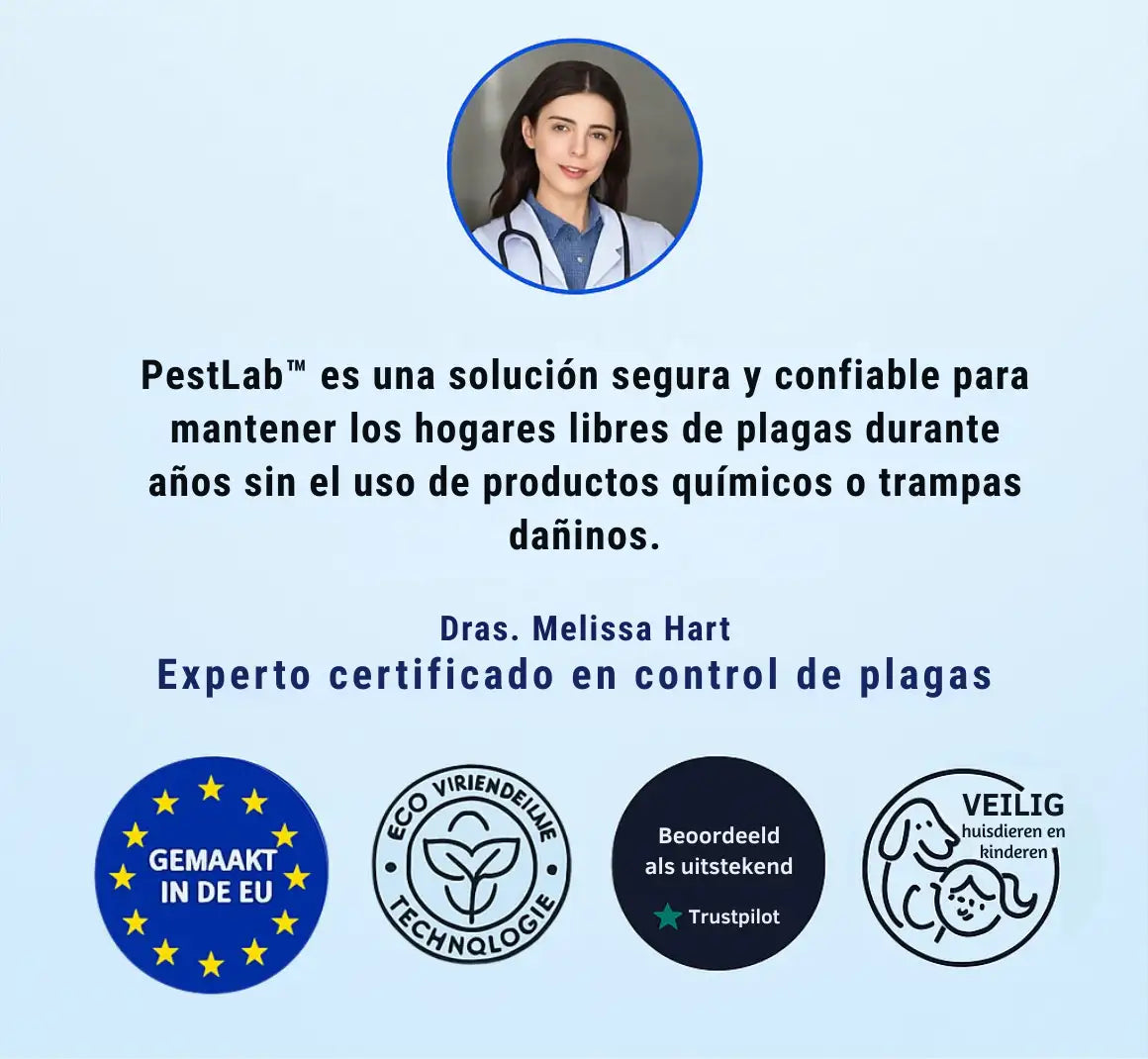 Repelente Ultrasónico PestReject®  Potente Dispositivo de Control de Plagas ➕ Envío Gratis