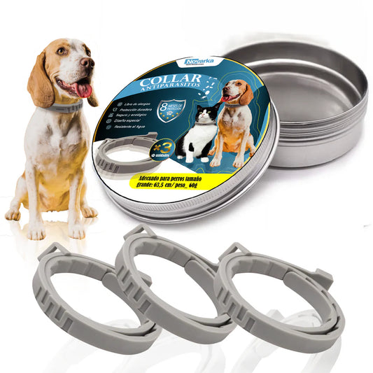 Collar Repelente Natural ✨ Anti Pulgas, Garrapatas y Mosquitos| Cuida la SALUD de Tu Mascota