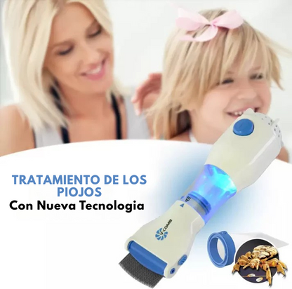 Quita Piojos eléctrico Cueen™ Tecnología y Limpieza ➕ Envío Gratis
