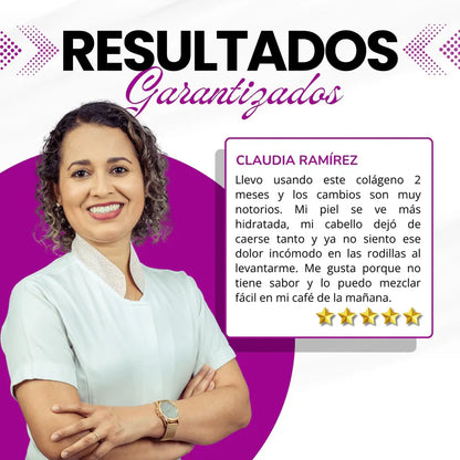 COLAGENO PURO MULTIPLES VITAMINAS 5 EN 1 – FORTALECE ARTICULACIONES, PIEL Y CABELLO