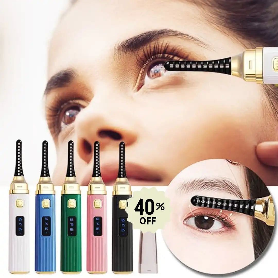 Rizador Eléctrico Premium: Pestañas de Impacto en 5 Segundos ➕ Envío Gratis