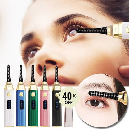 Rizador Eléctrico Premium: Pestañas de Impacto en 5 Segundos ➕ Envío Gratis