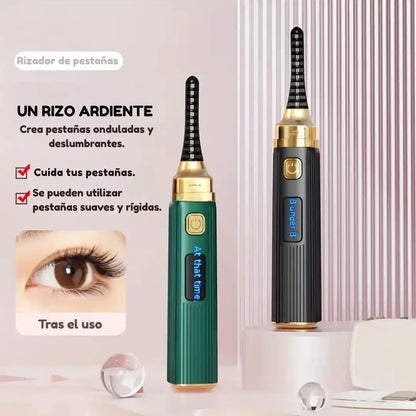 Rizador Eléctrico Premium: Pestañas de Impacto en 5 Segundos ➕ Envío Gratis