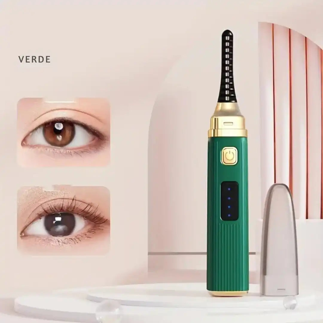 Rizador Eléctrico Premium: Pestañas de Impacto en 5 Segundos ➕ Envío Gratis