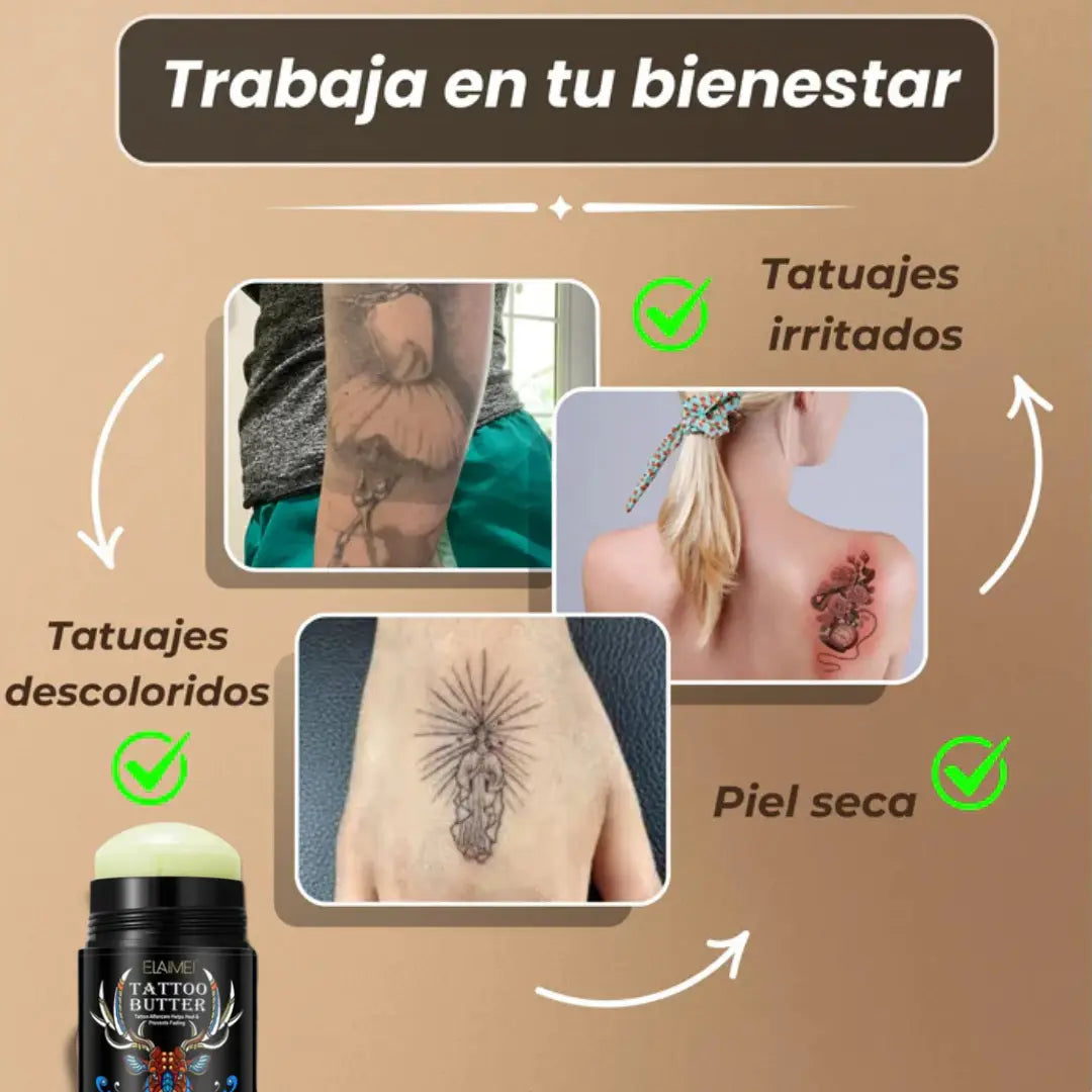 CREMA REVITALIZANTE PARA TATUAJES ➕ Envío Gratis