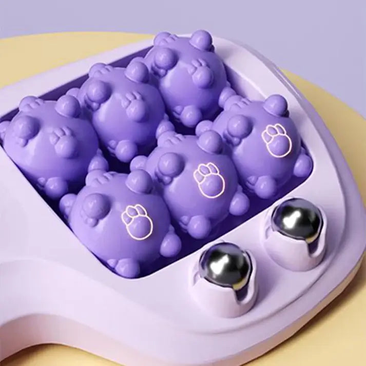 Rodillo de Masaje de Pies Doble Portátil ➕ Envío Gratis