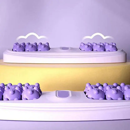 Rodillo de Masaje de Pies Doble Portátil ➕ Envío Gratis