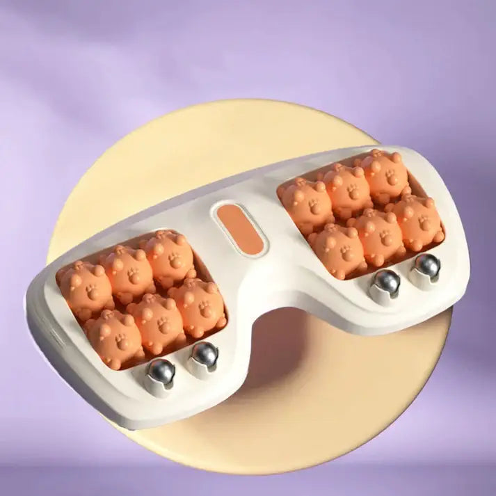 Rodillo de Masaje de Pies Doble Portátil ➕ Envío Gratis