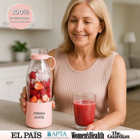 Batidora Portátil FreshJuice® - La Moda para Bajar de Peso ➕ Envío Gratis