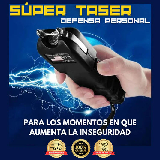 PARALIZADOR ELECTROSHOCK CON LINTERNA ➕ ENVÍO GRATIS