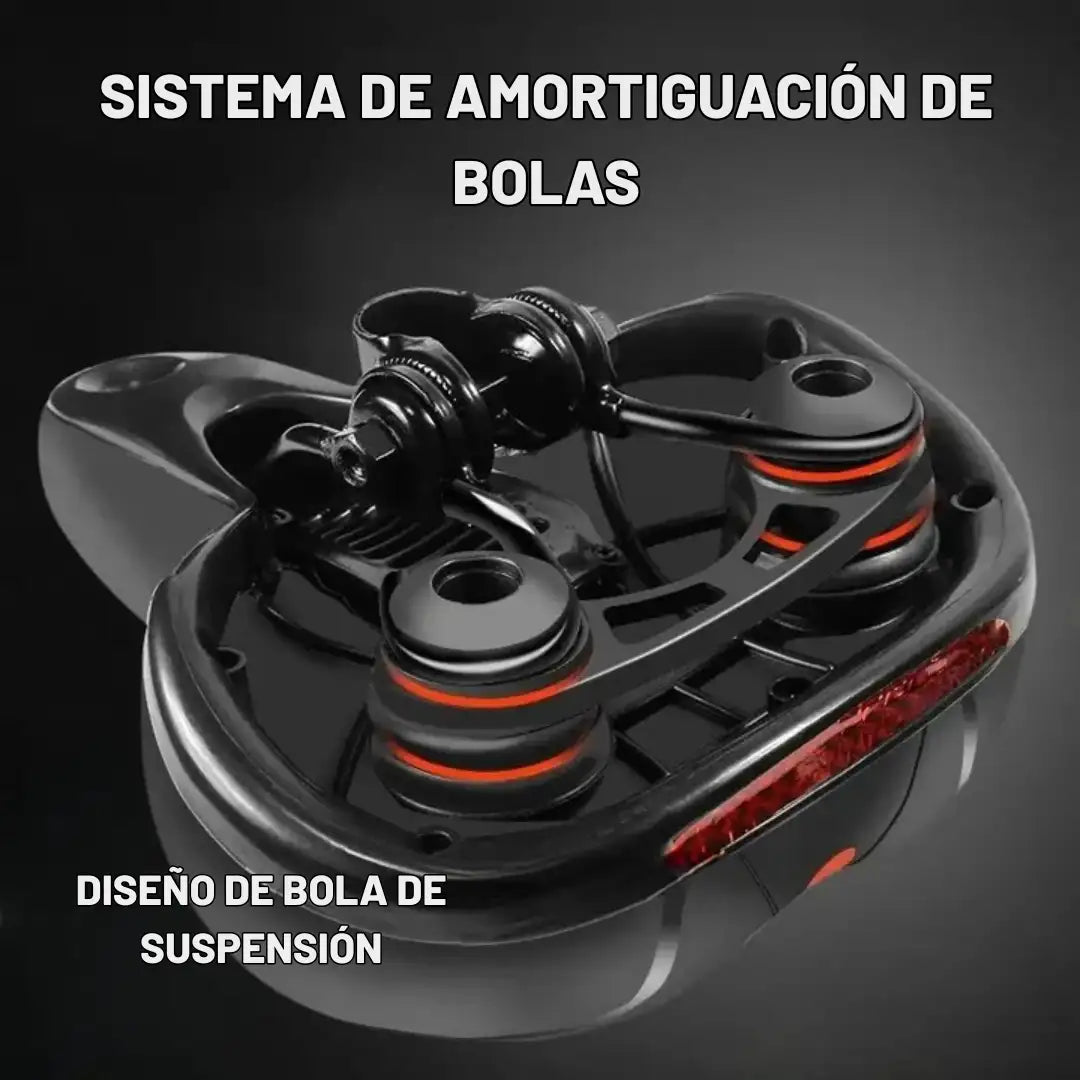 Sillín Ergonómico Cómodo con Amortiguador 🔥 Calidad y Salud ➕ Envío Gratis