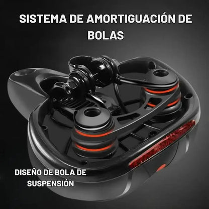 Sillín Ergonómico Cómodo con Amortiguador 🔥 Calidad y Salud ➕ Envío Gratis