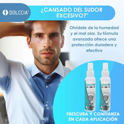 Spray Antisudor Sweatoff® Acción Potente ➕ Envío Gratis