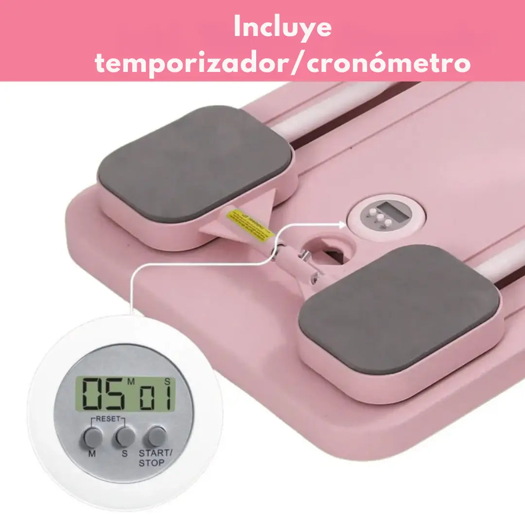 Pilatexx Pro✨ Tabla Flexiones Ejercicios Plegable ➕ Envío Gratis